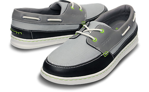 Crocs canvas boat shoes online